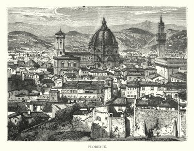 Florença (gravura) de English School