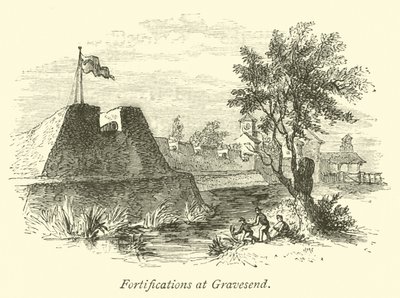 Fortificações em Gravesend de English School