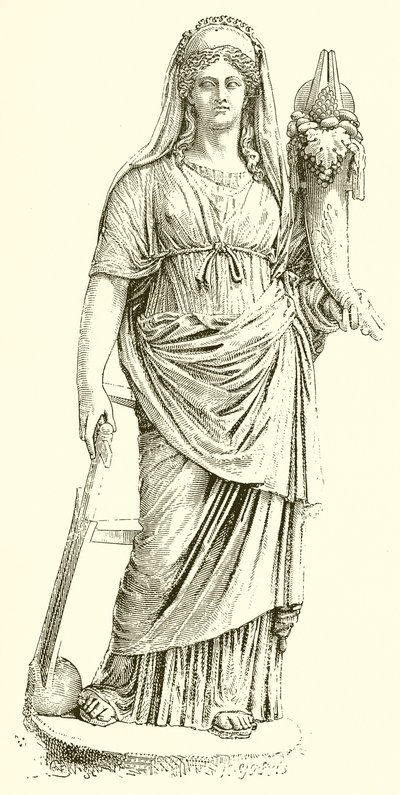 Fortuna (estátua no Vaticano) de English School