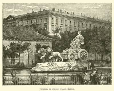 Fonte de Cibele, Prado, Madrid de English School