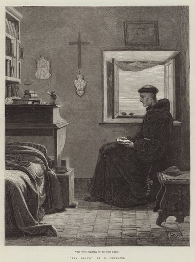Fra Beato (gravura) de English School