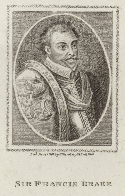 Francis Drake (gravura) de English School