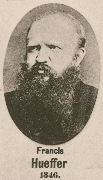 Francis Hueffer (gravura) de English School