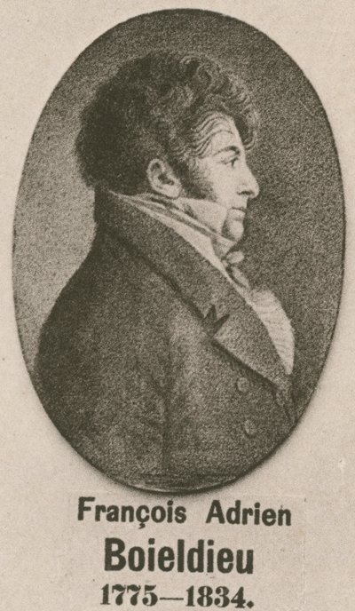 Francois Adrien Boieldieu (gravura) de English School