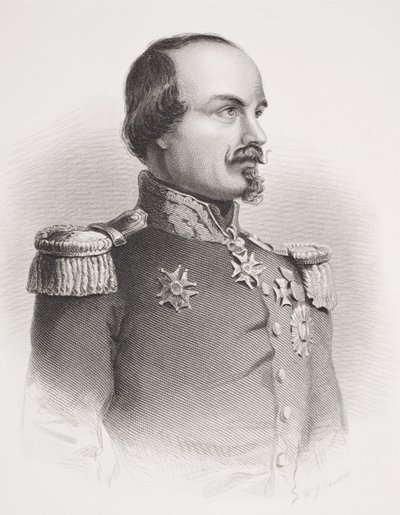 François Certain Canrobert, da &39;Galeria de Retratos Históricos&39;, publicado em 1880 de English School