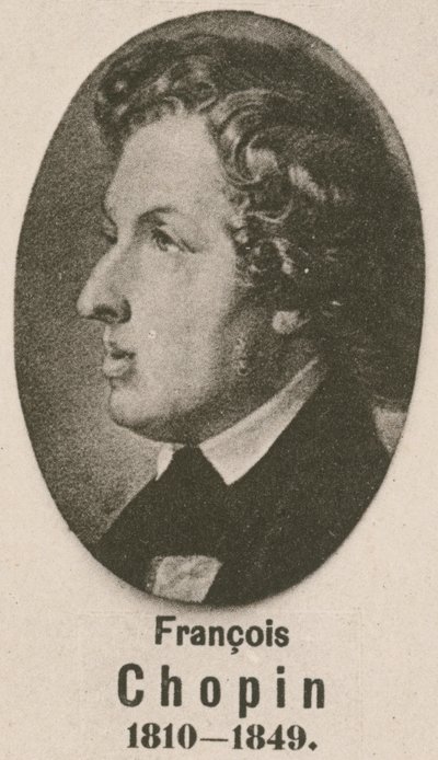 François Chopin (gravura) de English School