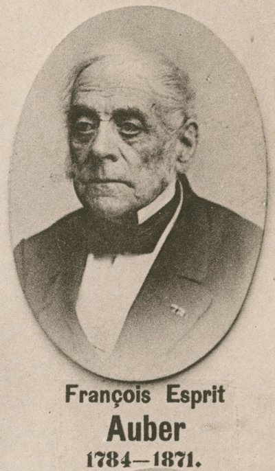 Francois Esprit Auber (gravura) de English School