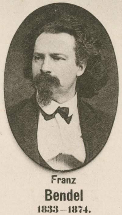 Franz Bendel (gravura) de English School