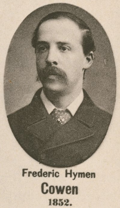 Frederic Hymen Cowen (gravura) de English School