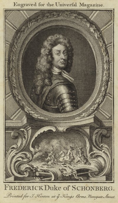 Frederick, duque de Schonberg de English School