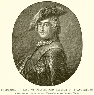 Frederico II, rei da Prússia e eleitor de Brandemburgo de English School