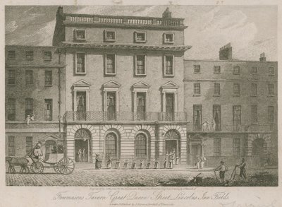 Taberna dos Maçons, Grande Rua Duncan, Lincolns Inn Fields, Londres de English School