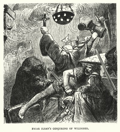 A conjurada de Wildeber de Frei Ilsan (gravura) de English School