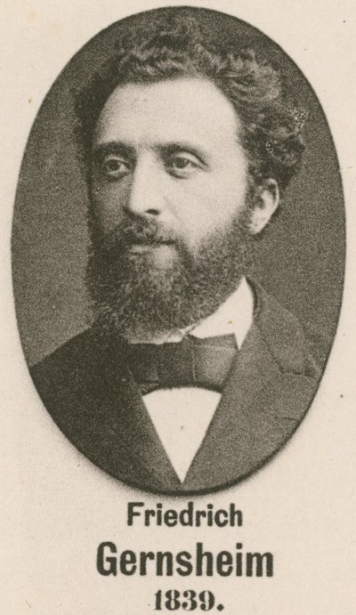 Friedrich Gernsheim (gravura) de English School