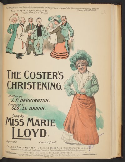 Capa de "O batizado de Coster" de English School
