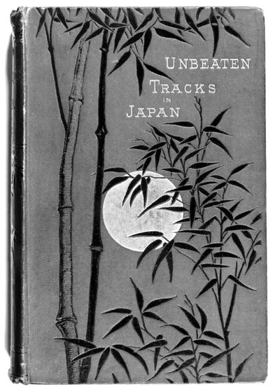 Capa do Invicto Tracks no Japão por Isabella Bird (1831-1904) primeira edição, publicada por John Murray, 1880 de English School