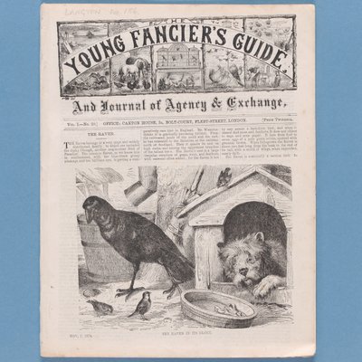 Frontispício do The Young Fanciers Guide, 1874 (ver também 315145) de English School
