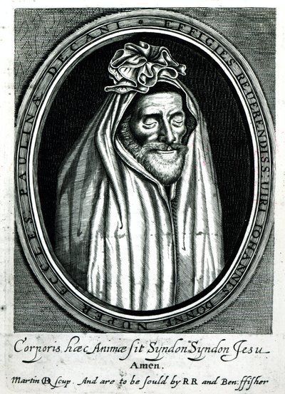 Frontispício das Mortes Duell de John Donne (1572-1631) publicado em 1632 de English School