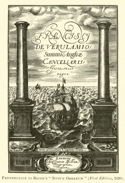 Frontispiece instrumento Bacon de English School