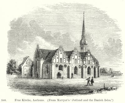 Frue Kirche, Aarhuus (gravura) de English School