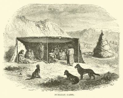 Campo Fueguino, Terra do Fogo, 1890 de English School