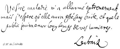 GW de Leibnitz de English School