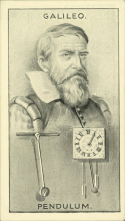 Galileu, Pêndulo (litografia) de English School