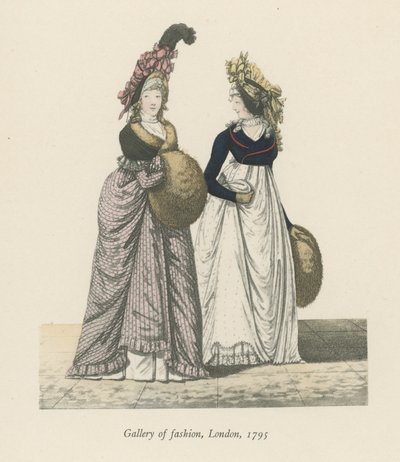 Galeria de Moda, Londres, 1795 de English School