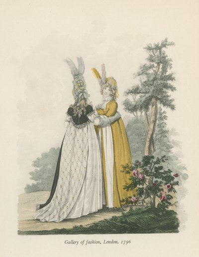 Galeria de Moda, Londres, 1796 de English School