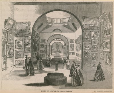 Galeria de pinturas em Dulwich College de English School