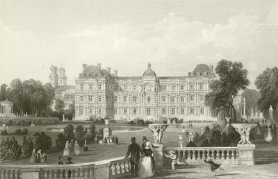 Jardim - Frente do Luxemburgo - Paris de English School