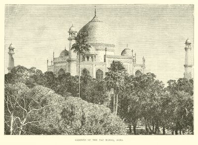 Jardins do Taj Mahal, Agra de English School