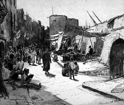 Garibaldi Street, Taranto, Itália, de 
