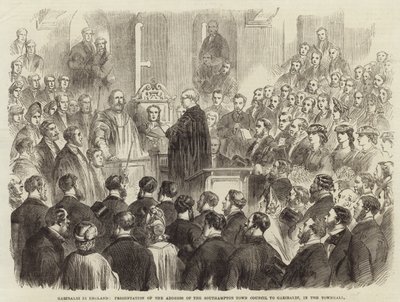 Garibaldi na Inglaterra de English School