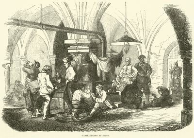 Garibaldians em Dijon, outubro de 1870 de English School