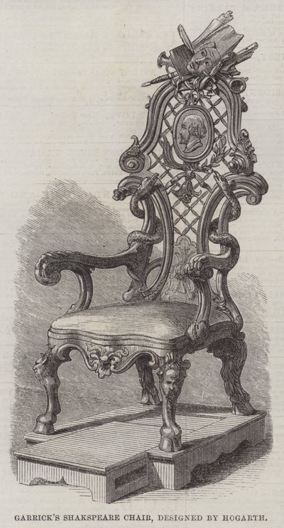 Cadeira Shakspeare Garrick