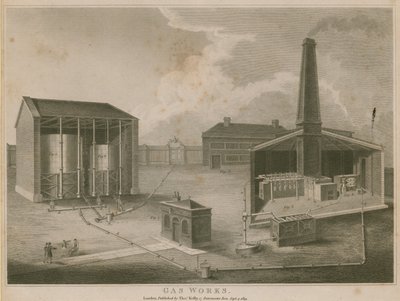 Obras de gás, Londres de English School