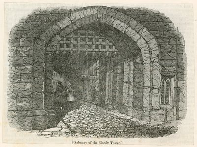 Porta de entrada para a torre sangrenta de English School