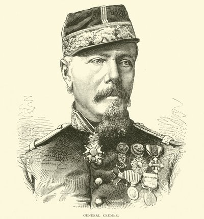 General Cremer, outubro de 1870 de English School
