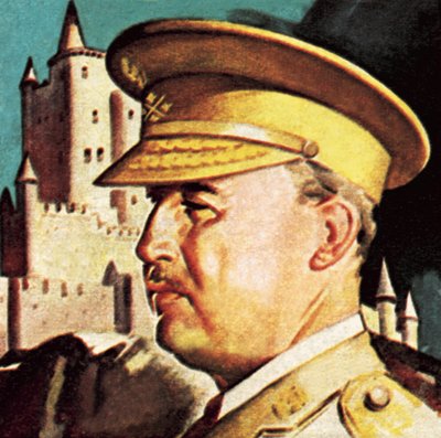 General Franco. Presidente e Ditador da Espanha. de English School