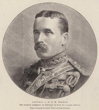 General J D P H French (gravura) de English School
