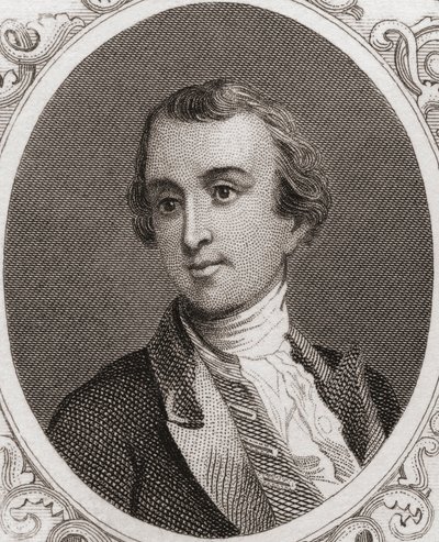 General Joseph Reed (gravura) de English School
