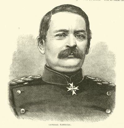 General Kamecke, outubro de 1870 de English School
