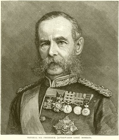 General Sir Frederick (depois Lord) Roberts de English School