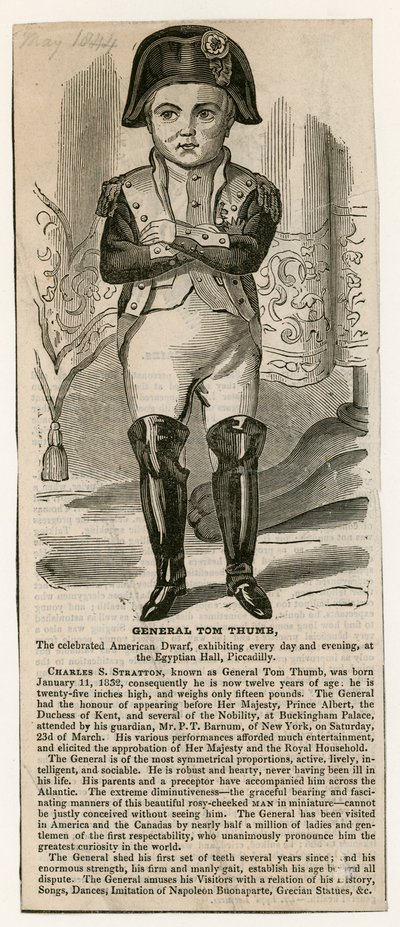 General Tom Thumb de English School