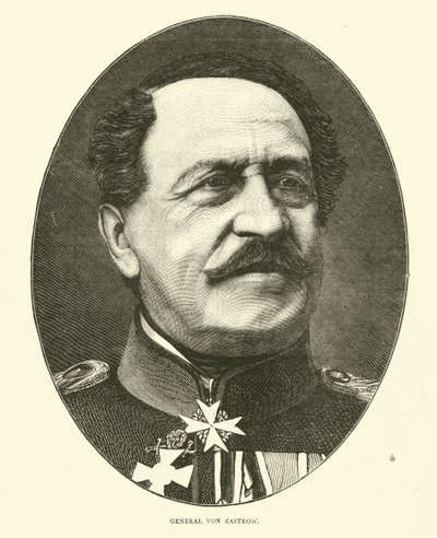 General Von Zastrow, setembro de 1870 de English School