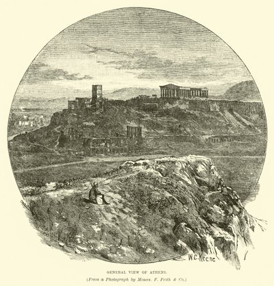 Visão geral de Atenas de English School
