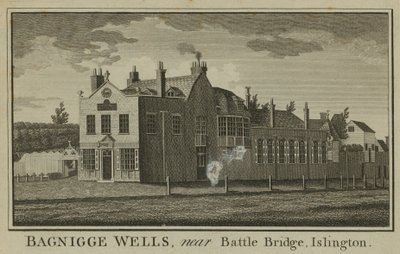 Vista geral de Bagnigge Wells de English School