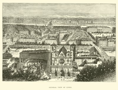 Visão geral de Lyon de English School