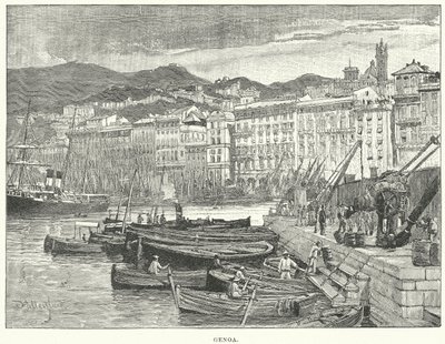 Génova (gravura) de English School